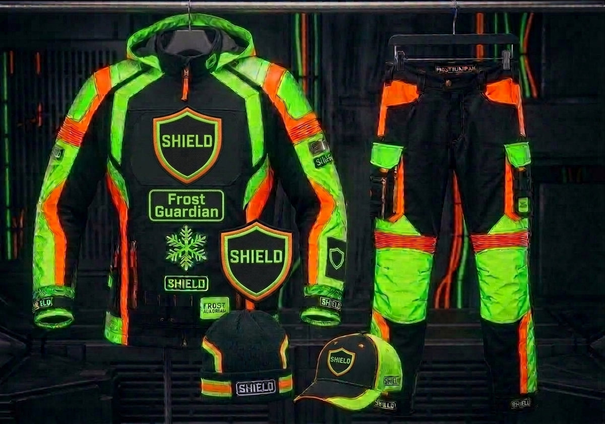Frost Guardian High-Vis Winter Armor Suit – Forged Oxford 3M Med-RODO Complete 4-Piece System (Grabacki Marcin)