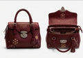 Frost Guardian Royal Diamond Burgundy Handbag – Saffiano Leather & Titanium ICE Edition (Grabacki Marcin)