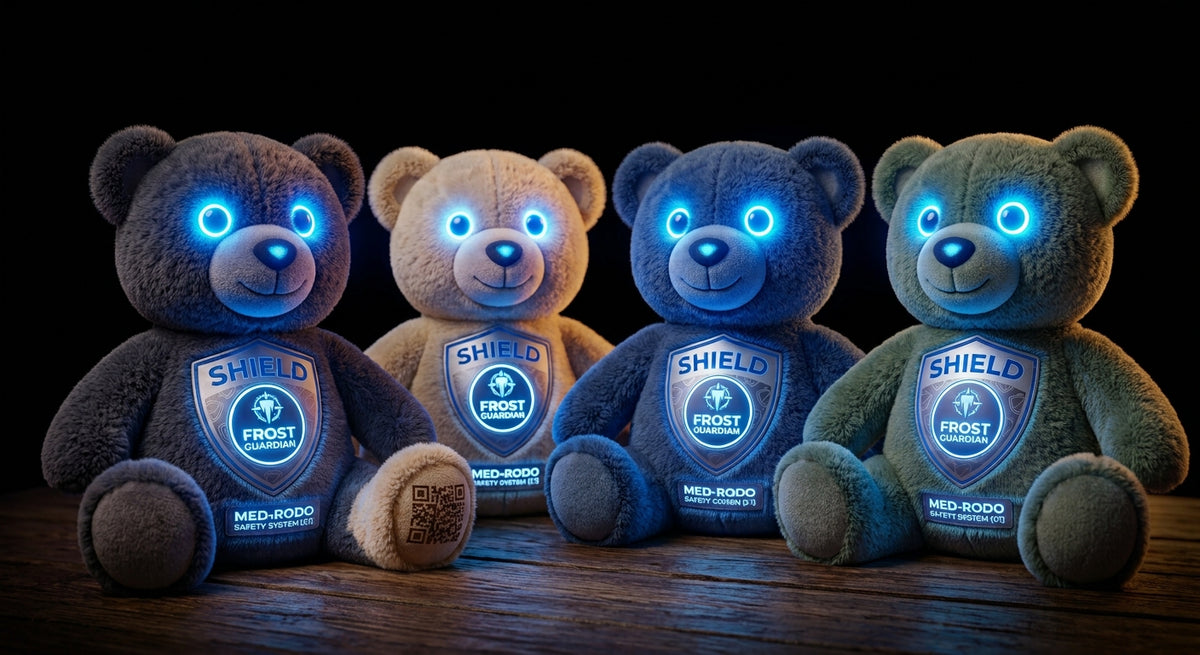 Frost Guardian 🤎 POLARIS🤎 Cyber-Plush Guardian-Bear – Ultra-Soft Med-RODO Smart Interactive Toy (Grabacki Marcin)