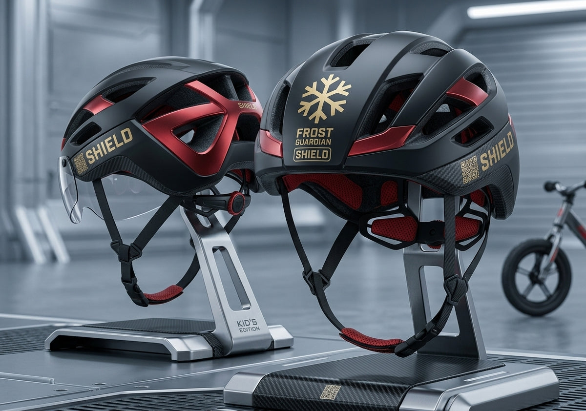 Frost Guardian Aero Shield Kid Helmet – Matte Black Sport Edition Med-RODO ICE Armor (Grabacki Marcin)