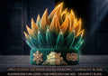 Frost Guardian Gold & Emerald Kid Winter Beanie – Ultra Glow Photoluminescent High-Gloss Premium Armor (Grabacki Marcin)